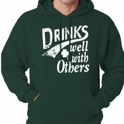 Bewild Drinks Well With Other Irish St. Patrick's Day Hoodie St.Patricks Day