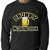 Bewild Drunky McDrunkerson Funny Adult Crewneck