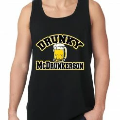 Bewild Drunky McDrunkerson Funny Tank Top Cool Funny & Offensive