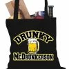 Bewild Drunky McDrunkerson Funny Tote Bag