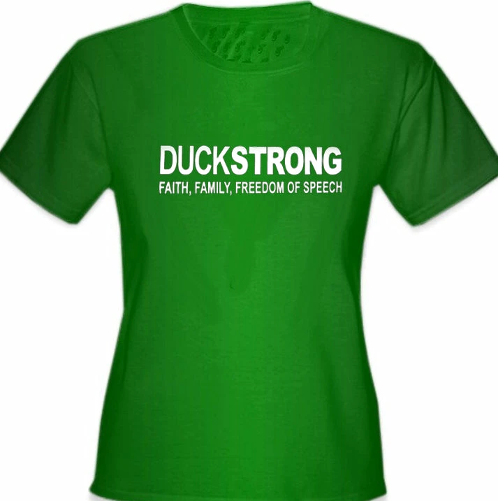 Bewild Cool Funny & Offensive DuckStrong Faith, Family, Freedom Of Speech Girl's T-Shirt 5 Bewild Cool Funny & Offensive DuckStrong Faith, Family, Freedom Of Speech Girl's T-Shirt