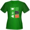 Bewild Eat Drink And Be Irish Girl's T-Shirt St.Patricks Day