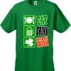 Bewild Eat Drink And Be Irish Men's T-Shirt St.Patricks Day