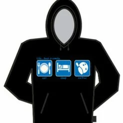 Bewild Eat, Sleep, And Bowl Hoodie