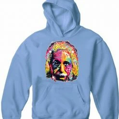 Bewild Einstein Graffiti Fractal Adult Hoodie