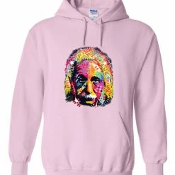 Bewild Einstein Graffiti Fractal Adult Hoodie