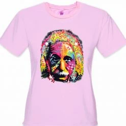 Bewild Cool Funny & Offensive Einstein Graffiti Fractal Girl's T-Shirt