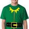 Bewild Elf T-Shirt - Kid's Elf T-Shirt (Kelly Green)
