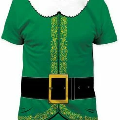 Bewild Elf Tuxedo Costume Men's T-Shirt Holiday Prints