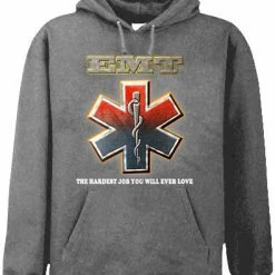Bewild EMT The Hardest Job You Will Ever Love Adult Hoodie Cool Funny & Offensive 15 Bewild EMT The Hardest Job You Will Ever Love Adult Hoodie Cool Funny & Offensive