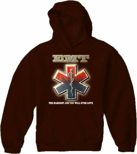 Bewild EMT The Hardest Job You Will Ever Love Adult Hoodie Cool Funny & Offensive 7 Bewild EMT The Hardest Job You Will Ever Love Adult Hoodie Cool Funny & Offensive