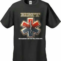 Bewild EMT The Hardest Job You Will Ever Love Men's T-Shirt