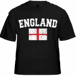 Bewild England Vintage Flag International Mens T-Shirt