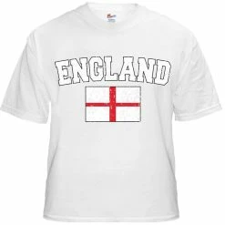 Bewild England Vintage Flag International Mens T-Shirt