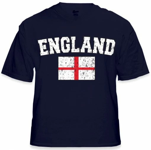 Bewild England Vintage Flag International Mens T-Shirt