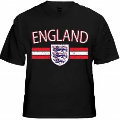 Bewild England Vintage Shield International Mens T-Shirt