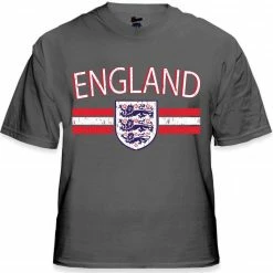 Bewild England Vintage Shield International Mens T-Shirt