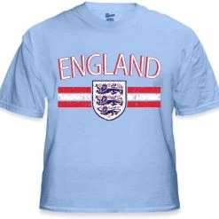 Bewild England Vintage Shield International Mens T-Shirt