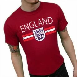 Bewild England Vintage Shield International Mens T-Shirt