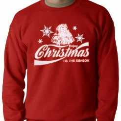 Bewild Enjoy Christmas Tis The Season Adult Crewneck
