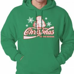 Bewild Enjoy Christmas Tis The Season Adult Hoodie