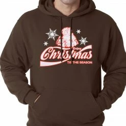 Bewild Enjoy Christmas Tis The Season Adult Hoodie
