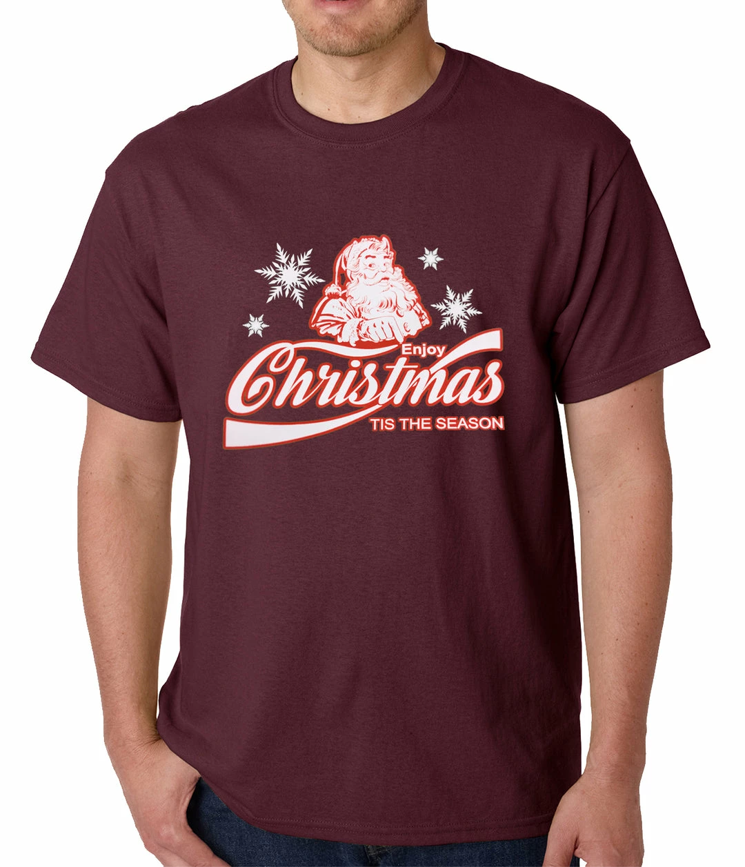Bewild Enjoy Christmas Tis The Season Mens T-shirt Holiday Prints 9 Bewild Enjoy Christmas Tis The Season Mens T-shirt Holiday Prints