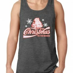 Bewild Holiday Prints Enjoy Christmas Tis The Season Tank Top