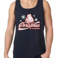 Bewild Holiday Prints Enjoy Christmas Tis The Season Tank Top