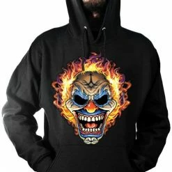 Bewild Evil Carnival Clown Hoodie Cool Funny & Offensive