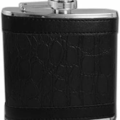 Bewild Exotic Leathers 6 Oz. Hip Flask