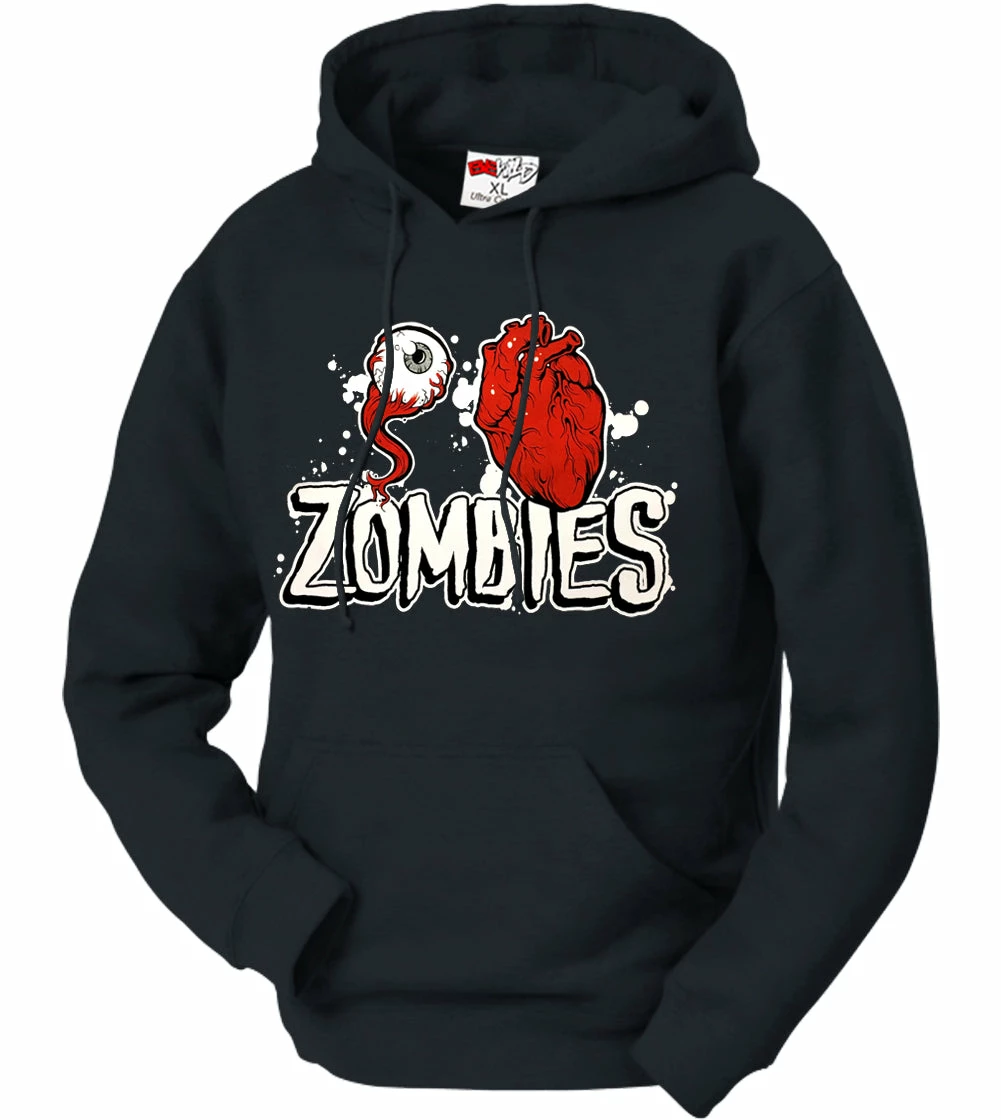 Bewild Halloween Prints Eye Heart Zombies Adult Hoodie 5 Bewild Halloween Prints Eye Heart Zombies Adult Hoodie