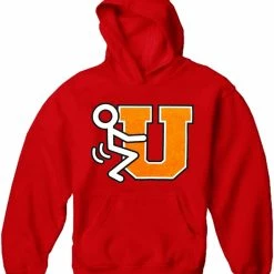 Bewild F*ck U Adult Hoodie Cool Funny & Offensive