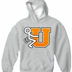 Bewild F*ck U Adult Hoodie Cool Funny & Offensive