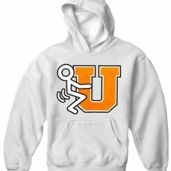 Bewild F*ck U Adult Hoodie Cool Funny & Offensive