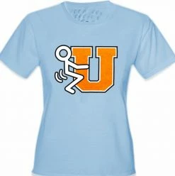 Bewild F*ck U Girl's T-Shirt Cool Funny & Offensive