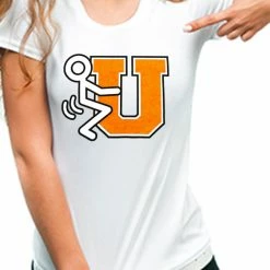 Bewild F*ck U Girl's T-Shirt Cool Funny & Offensive