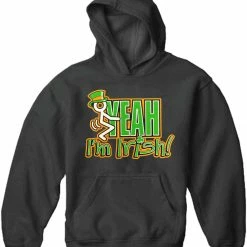 Bewild F*ck Yeah I'm Irish Adult Hoodie