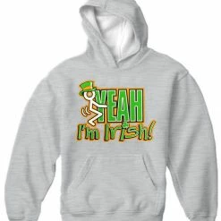 Bewild F*ck Yeah I'm Irish Adult Hoodie