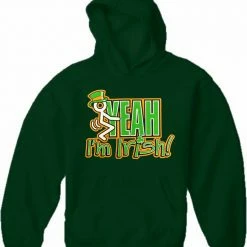 Bewild F*ck Yeah I'm Irish Adult Hoodie