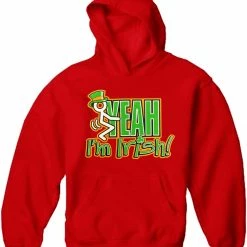 Bewild F*ck Yeah I'm Irish Adult Hoodie