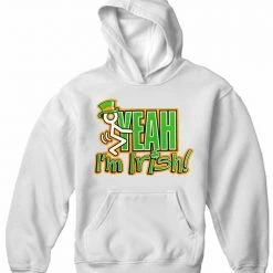 Bewild F*ck Yeah I'm Irish Adult Hoodie