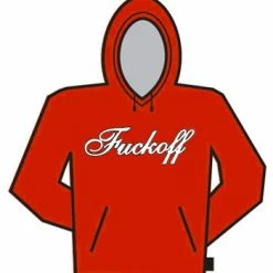 Bewild F*ckoff Script Hoodie Cool Funny & Offensive