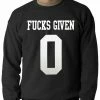 Bewild F*cks Given 0 Adult Crewneck