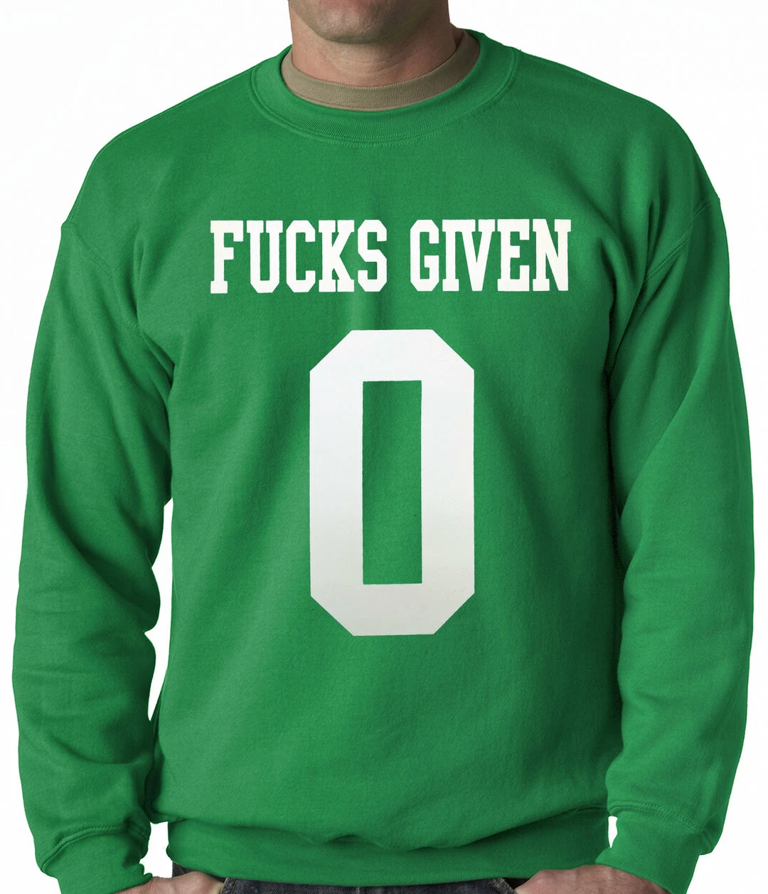 Bewild F*cks Given 0 Adult Crewneck 5 Bewild F*cks Given 0 Adult Crewneck