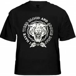 Bewild Famous Quotes And Sayings Famous Quotes From Charlie Sheen T-Shirts - Tiger Blood Crest T-Shirt