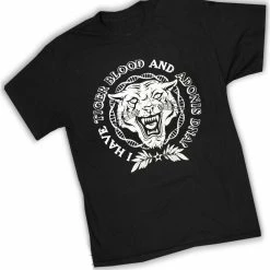 Bewild Famous Quotes And Sayings Famous Quotes From Charlie Sheen T-Shirts - Tiger Blood Crest T-Shirt