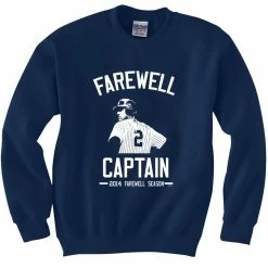 Bewild Farewell Captain Jeter Last Season Crewneck Sweatshirt Sport Inspiration