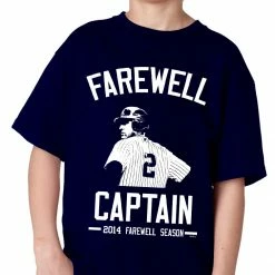 Bewild Farewell Captain Jeter Last Season Kid's T-Shirt Sport Inspiration