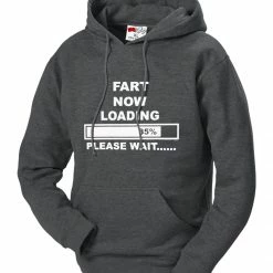 Bewild Fart Loading Adult Hoodie Cool Funny & Offensive